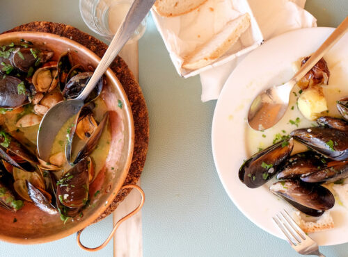 Clams and Mussels Portuguese Food
