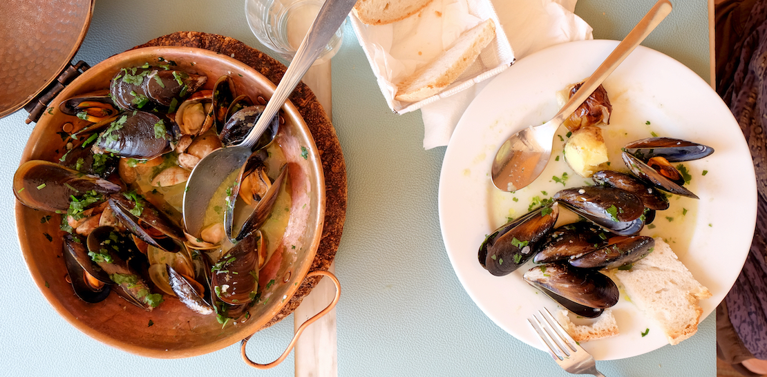 Clams and Mussels Portuguese Food