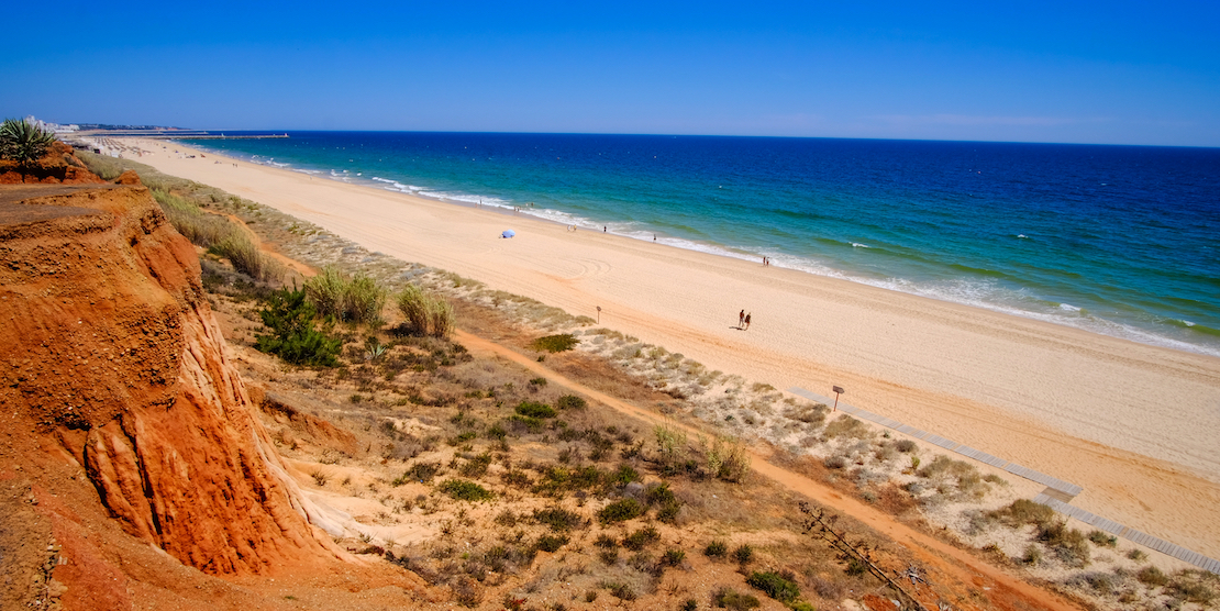 Praia da Rocha Baixinha Vilamoura Portugal 